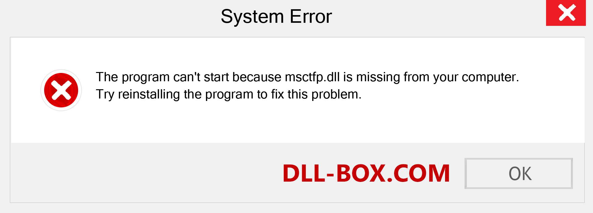 msctfp.dll file is missing?. Download for Windows 7, 8, 10 - Fix  msctfp dll Missing Error on Windows, photos, images